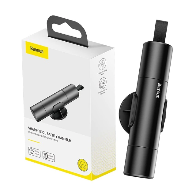 Car Safety Hammer Emergency Glass Breaker Seat Belt Cutter