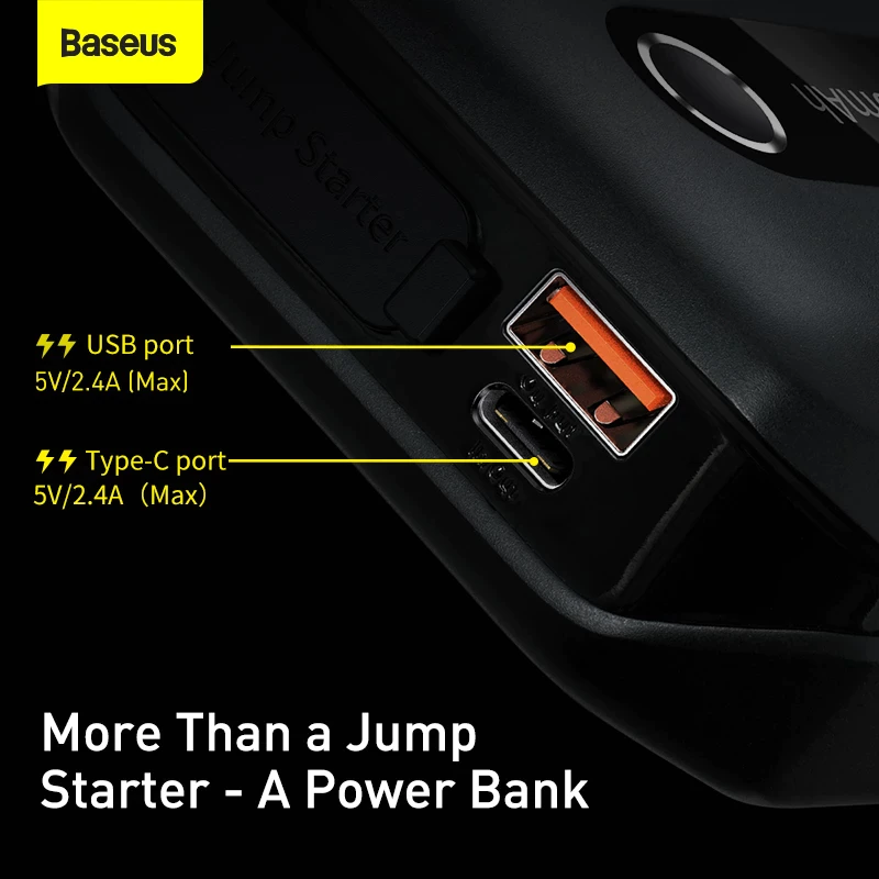 10000mAh 1000A 12V Car Jump Starter Power Bank
