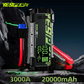 Booster 20000mAh 3000A Car Jump Starter 12V Charger