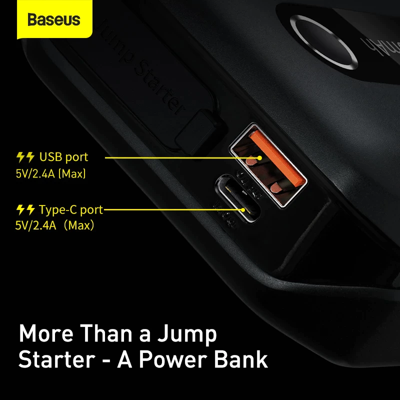 10000mAh 1000A  12V Car Jump Starter Power Bank